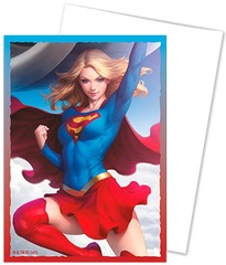 Dragon Shield Brushed Art Standard-Size Sleeves - Supergirl